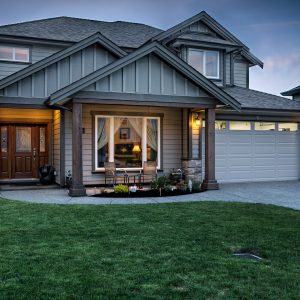 Custom home in Campbell River