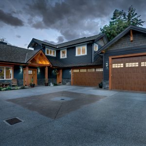 Custom home in Campbell River