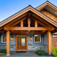 Custom built home on Vancouver Island